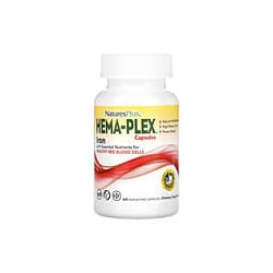 NaturesPlus, Hema-Plex, 60 cápsulas de acción rápida