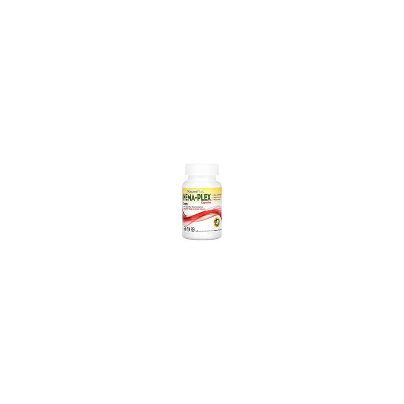 NaturesPlus, Hema-Plex, 60 cápsulas de acción rápida