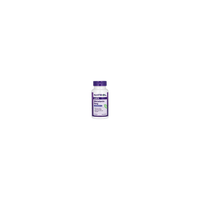 Natrol, Melatonina, Liberación prolongada, 5 mg, 100 comprimidos