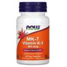 NOW Foods, MK-7, Vitamina K2, 100 mcg, 60 cápsulas vegetarianas