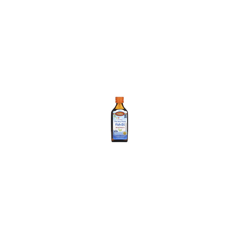 Carlson, Aceite de pescado noruego realmente superior para niños, Sabor natural a naranja, 200 ml (6,7 oz. líq.)