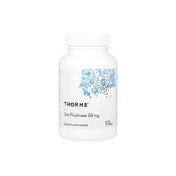 Thorne, Picolinato de zinc, 30 mg, 180 cápsulas