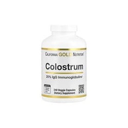 California Gold Nutrition, Calostro, 240 cápsulas vegetales