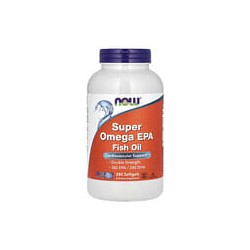 NOW Foods, Aceite de pescado con superomega EPA, 240 cápsulas blandas
