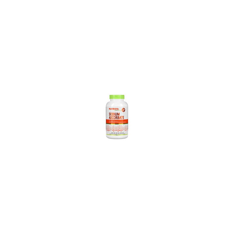 NutriBiotic, Refuerzo inmunitario, Ascorbato de sodio, Polvo cristalino, 454 g (16 oz)