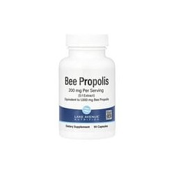 Lake Avenue Nutrition, Propóleo de abeja, 1000 mg, 90 cápsulas vegetales