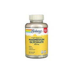 Solaray, Glicinato de magnesio de alta absorción, 350 mg, 120 cápsulas vegetales
