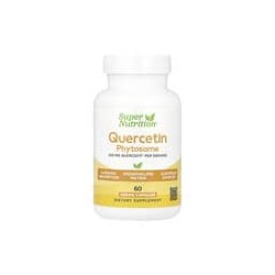 Super Nutrition, Quercetin Phytosome Quercefit®, Fitosoma de quercetina, 250 mg, 60 cápsulas vegetales