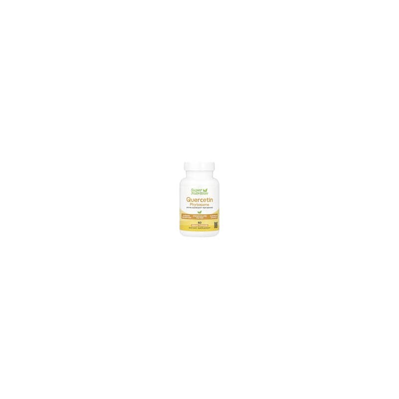 Super Nutrition, Quercetin Phytosome Quercefit®, Fitosoma de quercetina, 250 mg, 60 cápsulas vegetales