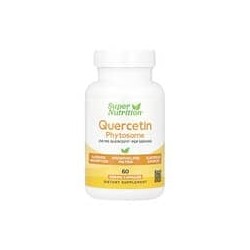 Super Nutrition, Quercetin Phytosome Quercefit®, Fitosoma de quercetina, 250 mg, 60 cápsulas vegetales