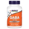 NOW Foods, GABA con vitamina B6, 750 mg, 100 cápsulas vegetales