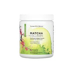 California Gold Nutrition, Matcha Road, Matcha y colágeno, 227 g (8 oz)