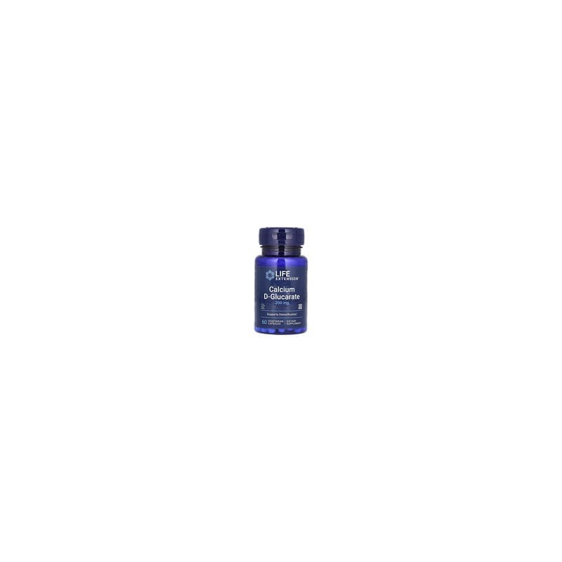 Life Extension, D-glucarato de calcio, 200 mg, 60 cápsulas vegetales