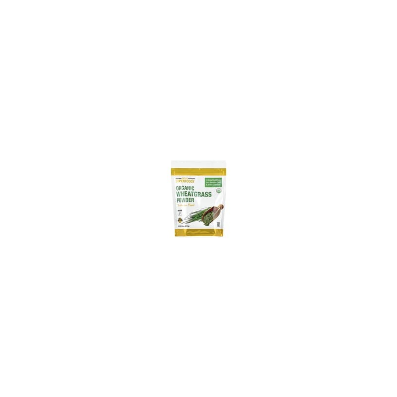 California Gold Nutrition, Superfoods, Hierba de trigo orgánico en polvo, 240 g (8,5 oz)