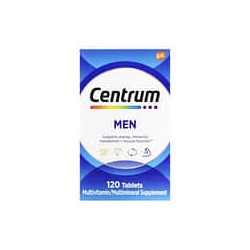 Centrum, Suplemento multivitamínico para hombres, 120 comprimidos