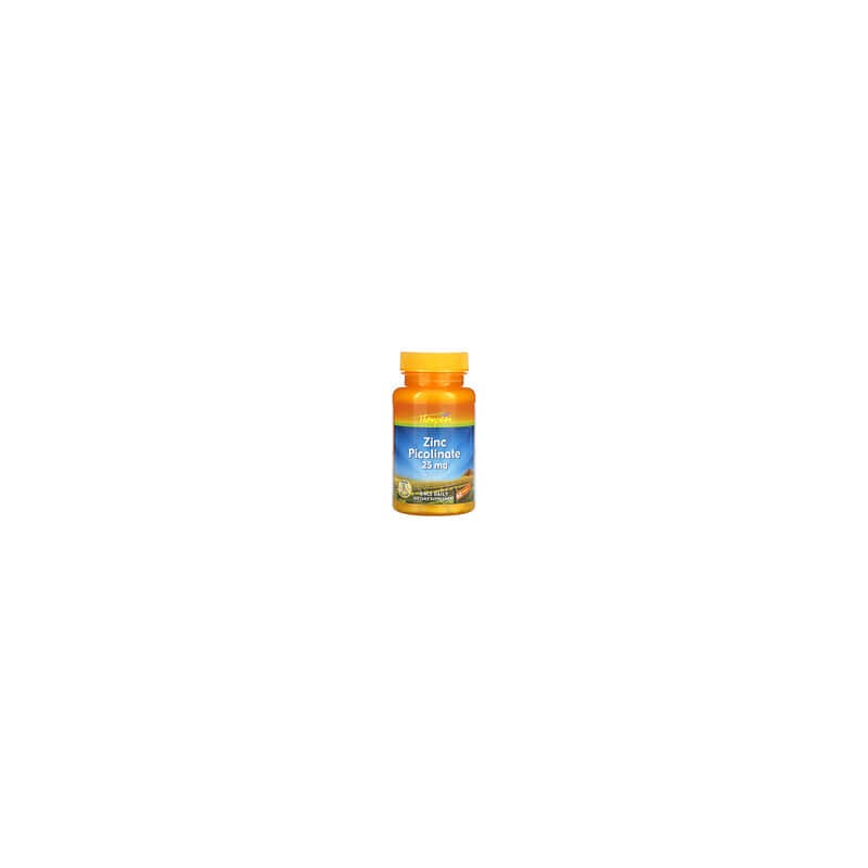 Thompson, Picolinato de Zinc, 25 mg, 60 Comprimidos