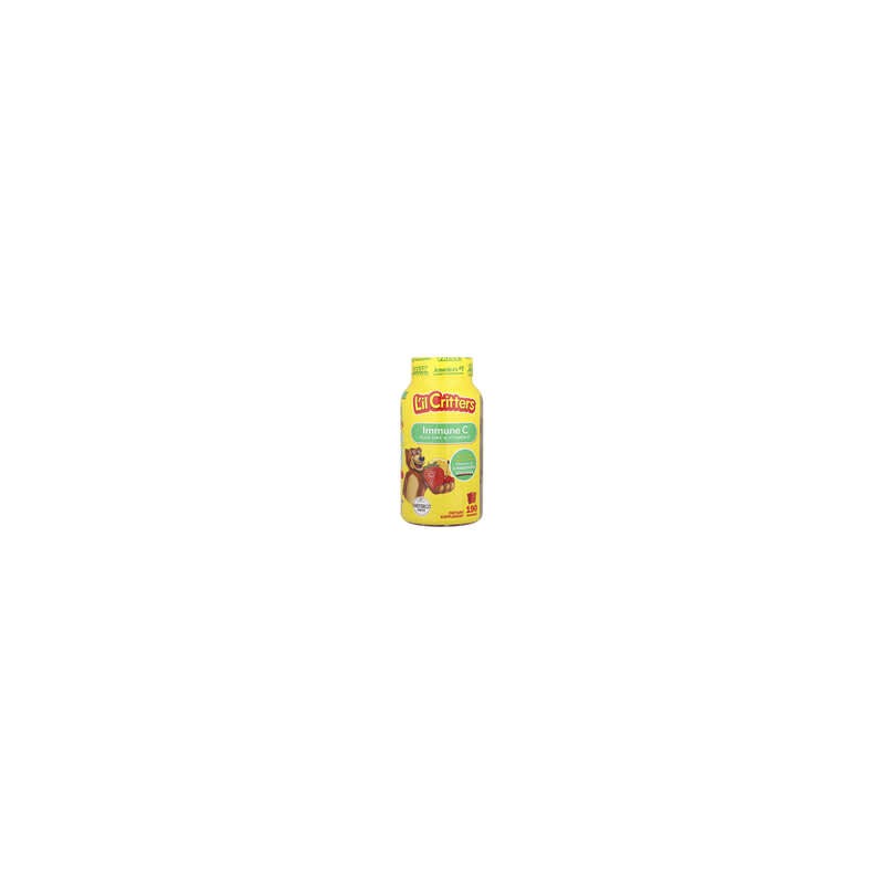 L'il Critters, Immune C, Refuerzo para el sistema inmunitario con vitamina C, zinc y vitamina D, 190 gomitas