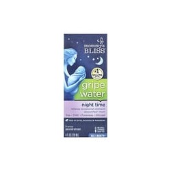 Mommy's Bliss, Agua para aliviar cólicos, Uso nocturno, Bebés de 1 mes en adelante, 120 ml (4 oz. líq.)
