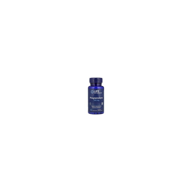 Life Extension, Pregnenolona, 100 mg, 100 cápsulas