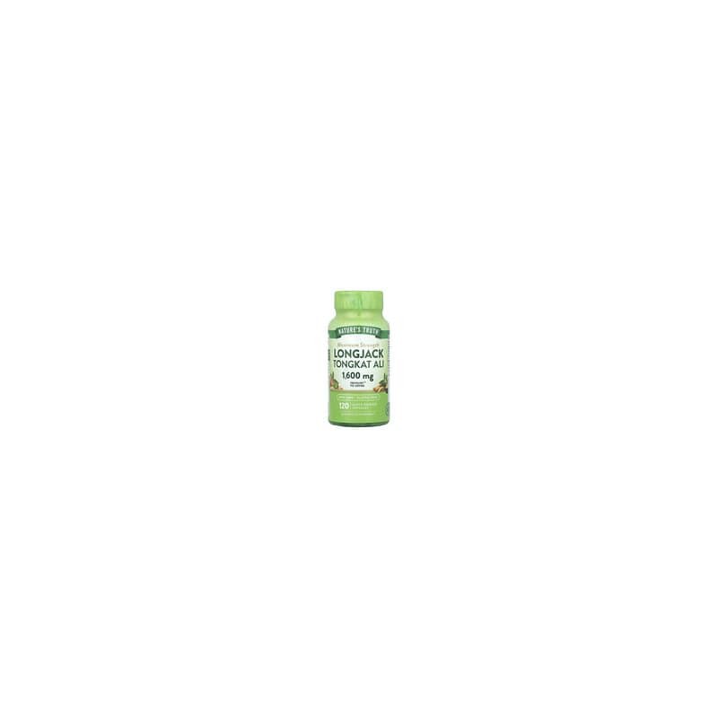 Nature's Truth, Longjack, Tongkat ali, Máxima concentración, 1600 mg, 120 cápsulas de liberación rápida (800 mg por cápsula)