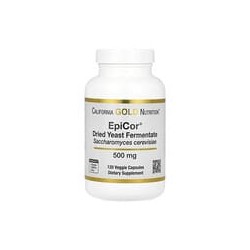 California Gold Nutrition, EpiCor, Fermento de levadura seca, 500 mg, 120 cápsulas vegetales