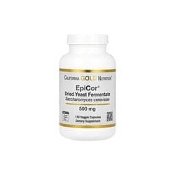 California Gold Nutrition, EpiCor, Fermento de levadura seca, 500 mg, 120 cápsulas vegetales