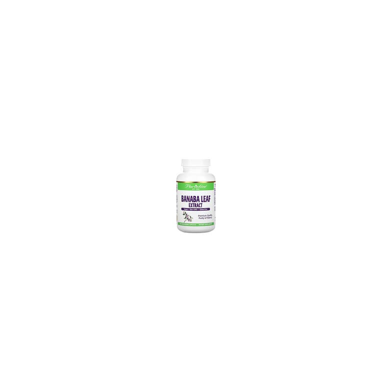 Paradise Herbs, Extracto de hoja de banaba, 180 cápsulas vegetales