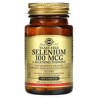 Solgar, Selenio, Sin levadura, 100 mcg, 100 comprimidos