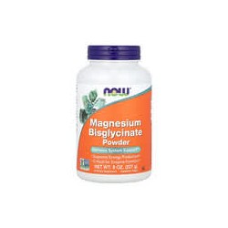 NOW Foods, Bisglicinato de magnesio en polvo, 227 g (8 oz)