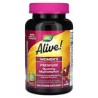 Nature's Way, Alive!, Gomitas multivitamínicas prémium para mujeres, Asaí, uva, cereza y arándano azul, 75 gomitas