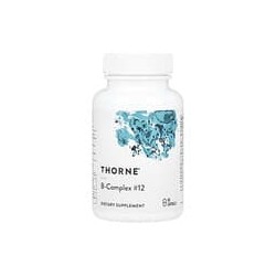Thorne, B-Complex #12, 60 cápsulas vegetarianas