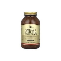 Solgar, Concentrado de aceite de pescado con omega-3, 120 cápsulas blandas