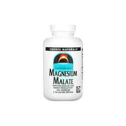 Source Naturals, Malato de magnesio, 3750 mg, 200 cápsulas (625 mg por cápsula)