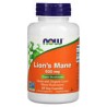 NOW Foods, Melena de león, 500 mg, 60 cápsulas vegetales