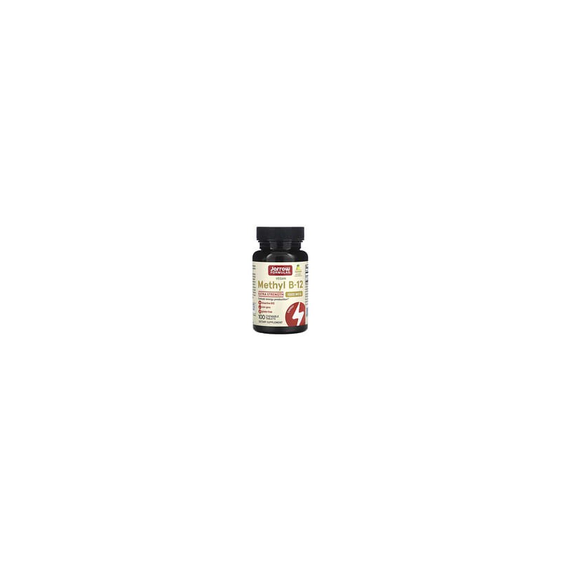 Jarrow Formulas, Metil B-12, Sabor a limón, 1000 mcg, 100 pastillas masticables
