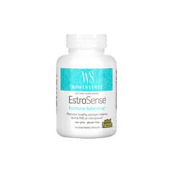 Natural Factors, WomenSense, EstroSense, Equilibrio hormonal, 120 cápsulas vegetales