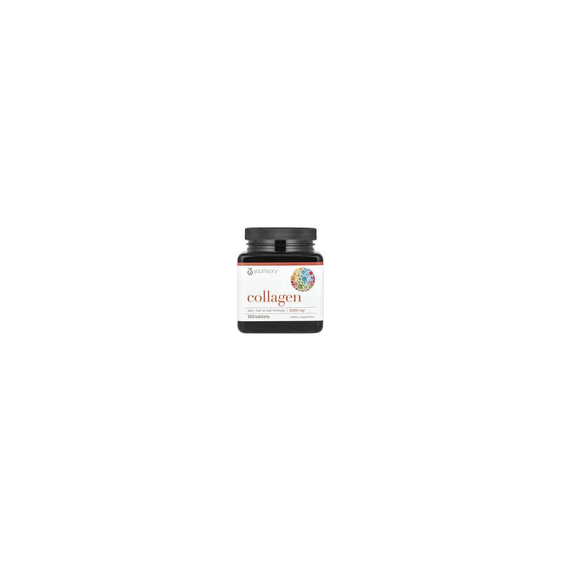 Youtheory, Colágeno, 6000 mg, 160 comprimidos (1000 mg por comprimido)