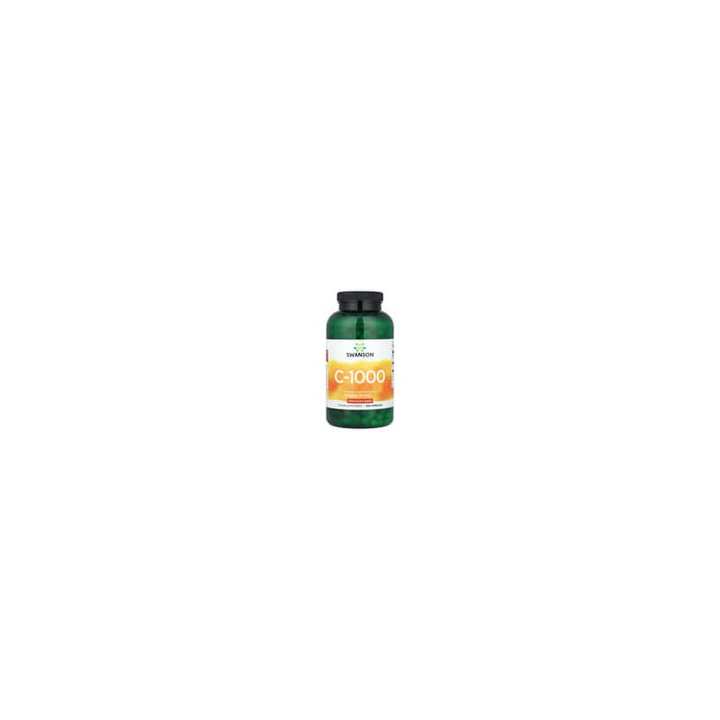 Swanson, C-1000, Vitamina C con rosa mosqueta, 1000 mg, 250 cápsulas