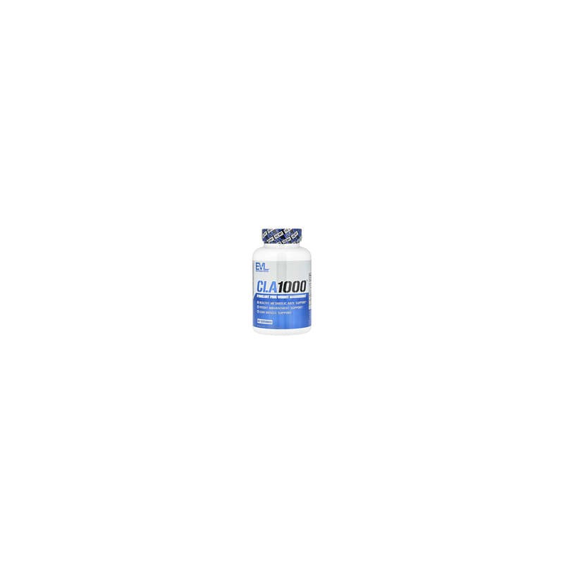 EVLution Nutrition, CLA1000, Control del peso sin estimulantes, 90 cápsulas blandas