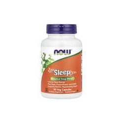 NOW Foods, Suplemento para favorecer el sueño, Mezcla de ingredientes botánicos, 90 cápsulas vegetales