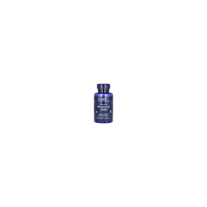 Life Extension, Resveratrol optimizado Elite, 60 cápsulas vegetales