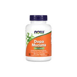 NOW Foods, L-dopa y Mucuna, 180 cápsulas vegetales