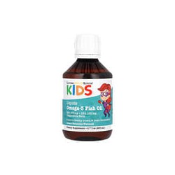 California Gold Nutrition, Kids, Aceite de pescado noruego con omega-3 para niños, Sabor natural a limón, 200 ml (6,7 oz. líq.)