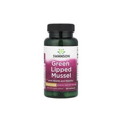 Swanson, Mejillón de labios verdes, 500 mg, 60 cápsulas