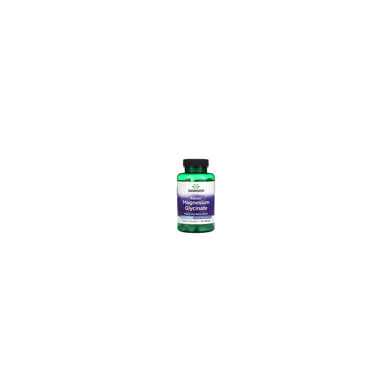 Swanson, Albion, Glicinato de magnesio, 133 mg, 90 cápsulas