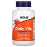 NOW Foods, Daily Vits, Suplemento multivitamínico y mineral, 120 cápsulas vegetales