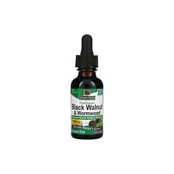 Nature's Answer, Nuez negra y ajenjo, Extracto fluido, Sin alcohol, 2000 mg, 30 ml (1 oz. líq.)