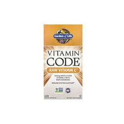 Garden of Life, Vitamin Code, RAW Vitamin C, 250 mg, 120 cápsulas veganas