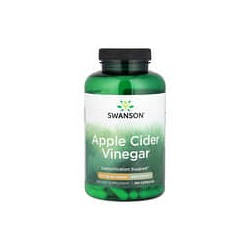 Swanson, Vinagre de sidra de manzana, Alta potencia, 625 mg, 180 cápsulas