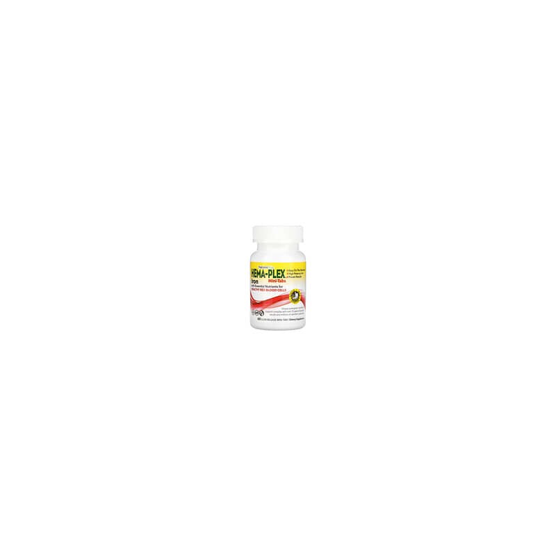 NaturesPlus, Hema-Plex, Hierro con nutrientes esenciales para la salud de los glóbulos rojos, 60 minicomponentes de liberación l